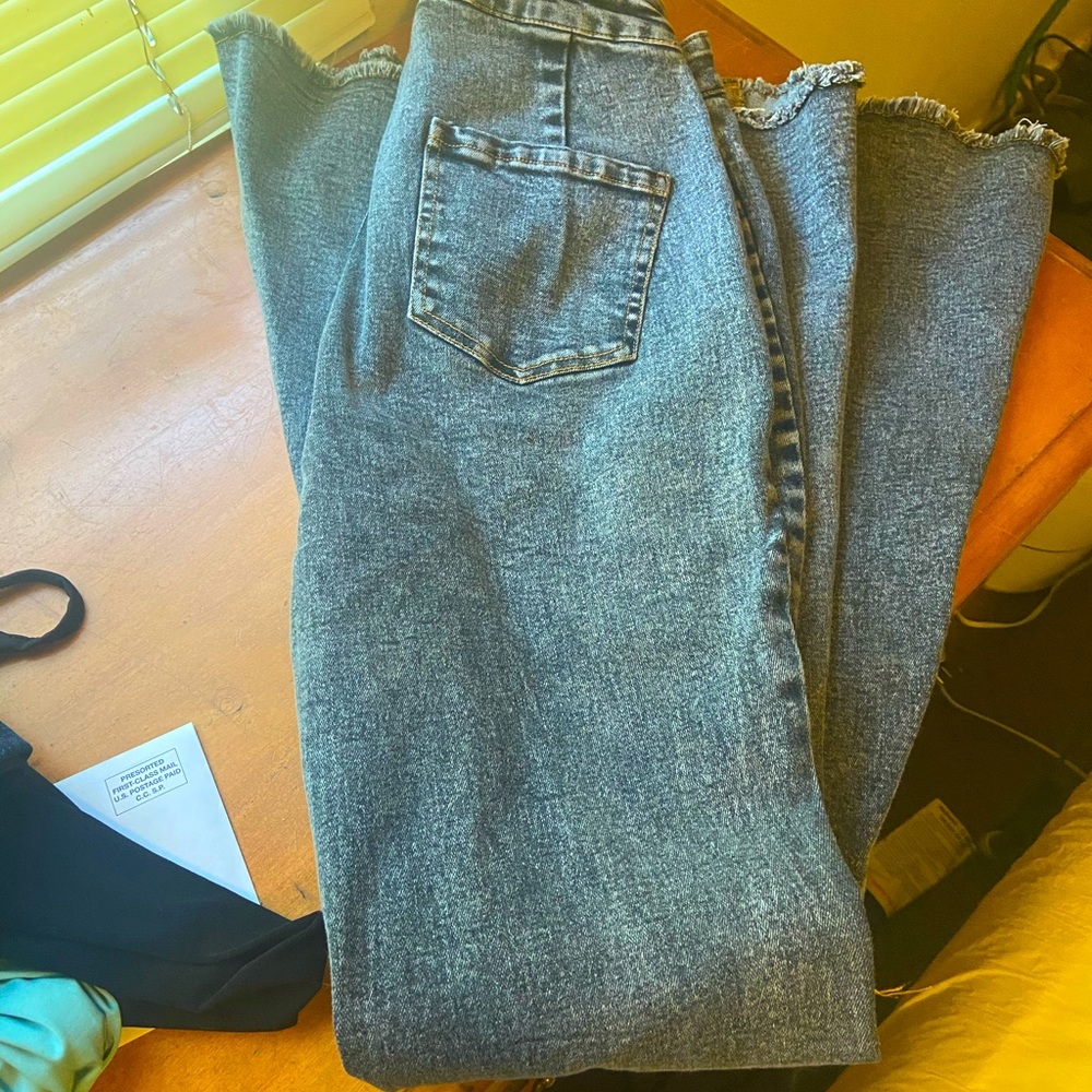 Acid Wash Bell Bottoms